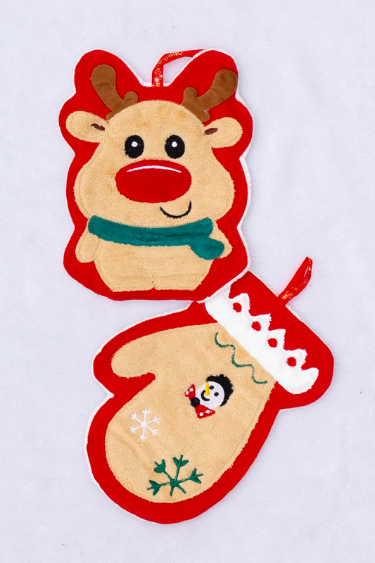 Набір серветок новорічних (2 шт.)